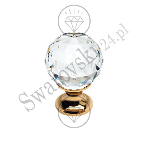 CRYSTAL OZ 20 mm gałka meblowa z kryształem Swarovski®