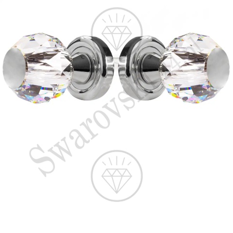 Gałka kryształowa VERONICA 900PR CR - chromowana błyszcząca