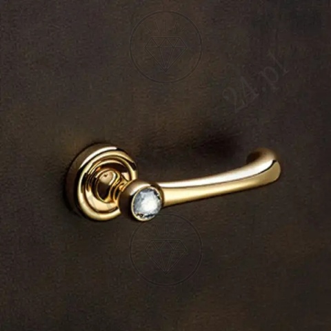 Klamka Idea Crystal 103 OZ - pozłacana