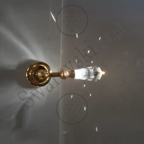 Klamka Veronica 103 OZ - pozłacana