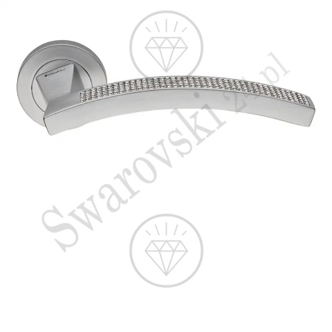 Klamka Profilo Mesh 102 CS - chromowana matowa