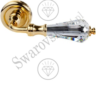 Klamka Veronica 103 OZ - pozłacana