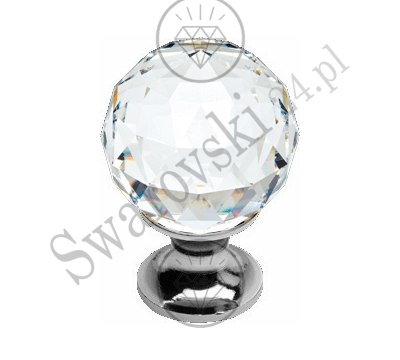 CRYSTAL CR 30 mm gałka meblowa z kryształem Swarovski®