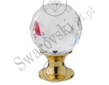CRYSTAL OZ 30 mm gałka meblowa z kryształem Swarovski®